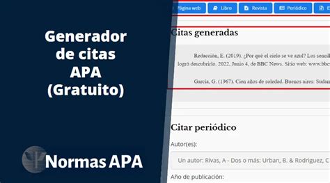 ficha apa generador|Gerador de citações APA gratuito